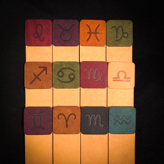 Zodiac Handmade Bookmark
