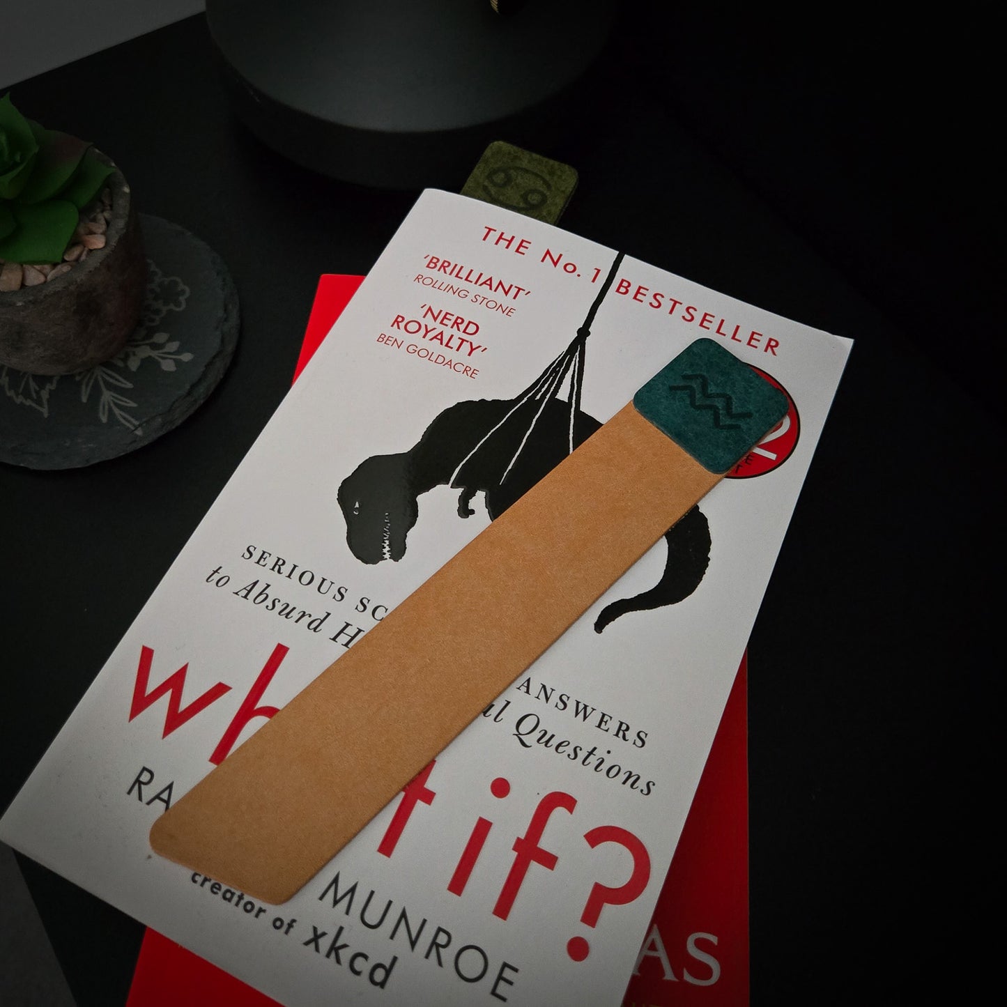 Zodiac Handmade Bookmark