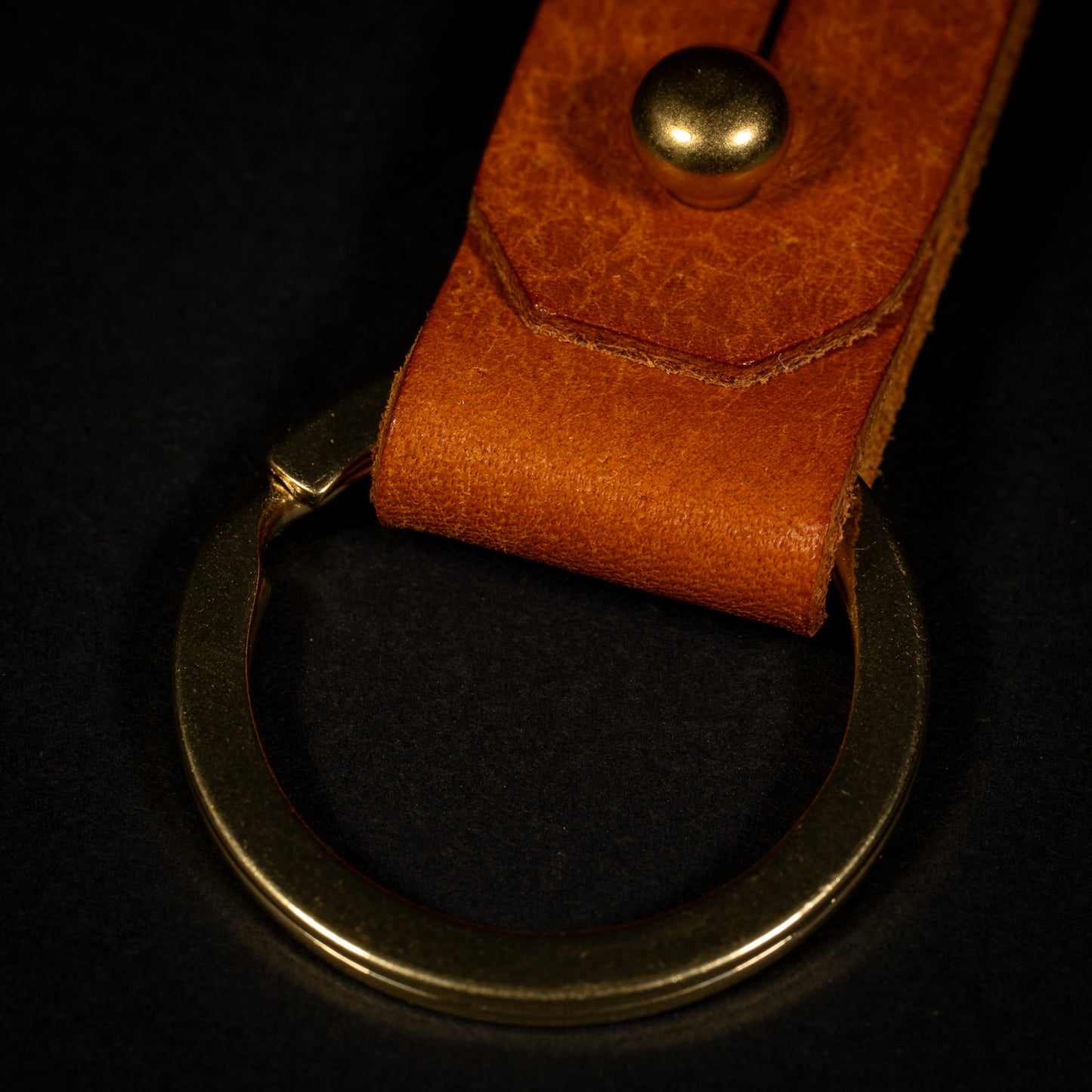 Handmade Leather Keychain Gift Set (Space)
