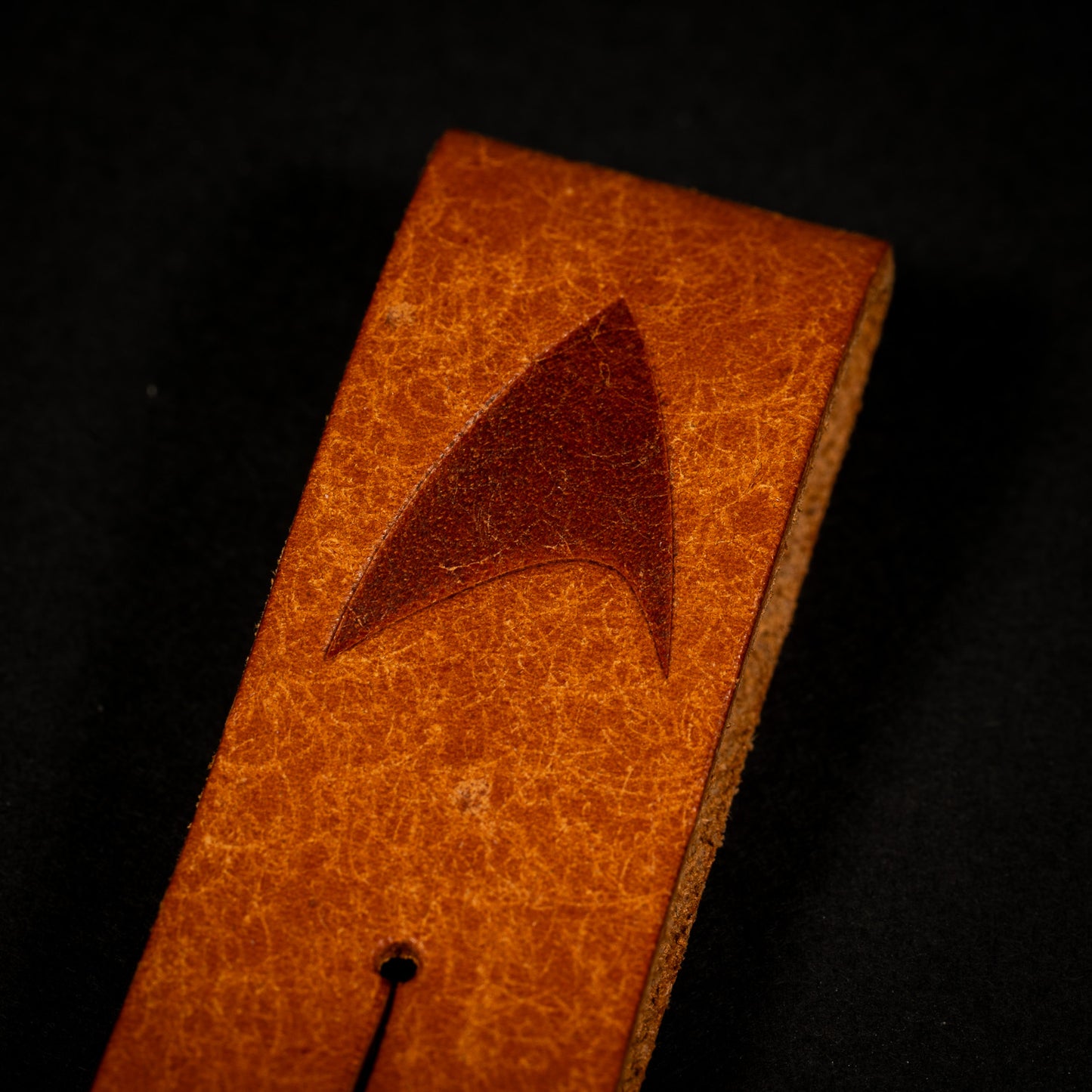 Handmade Leather Keychain Gift Set (Space)