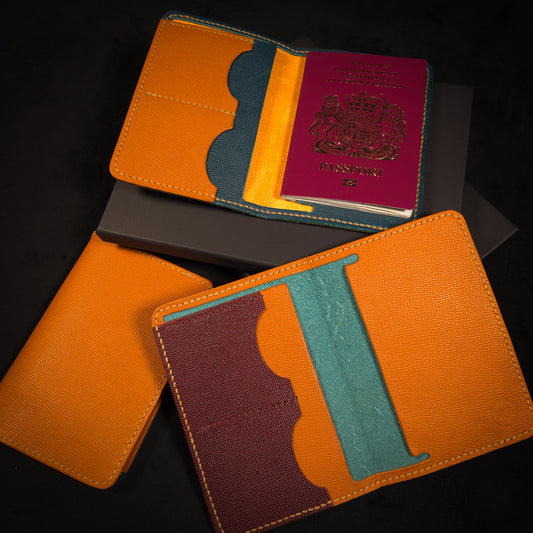 The Saffiano Leather Passport Cover