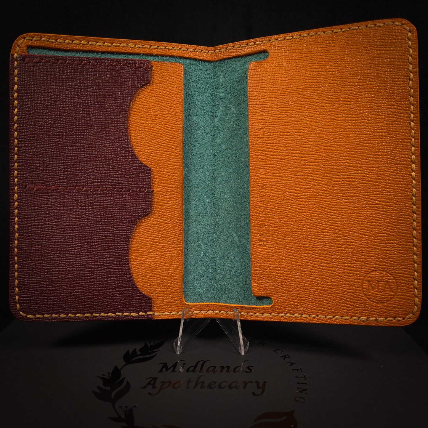 The Saffiano Leather Passport Cover
