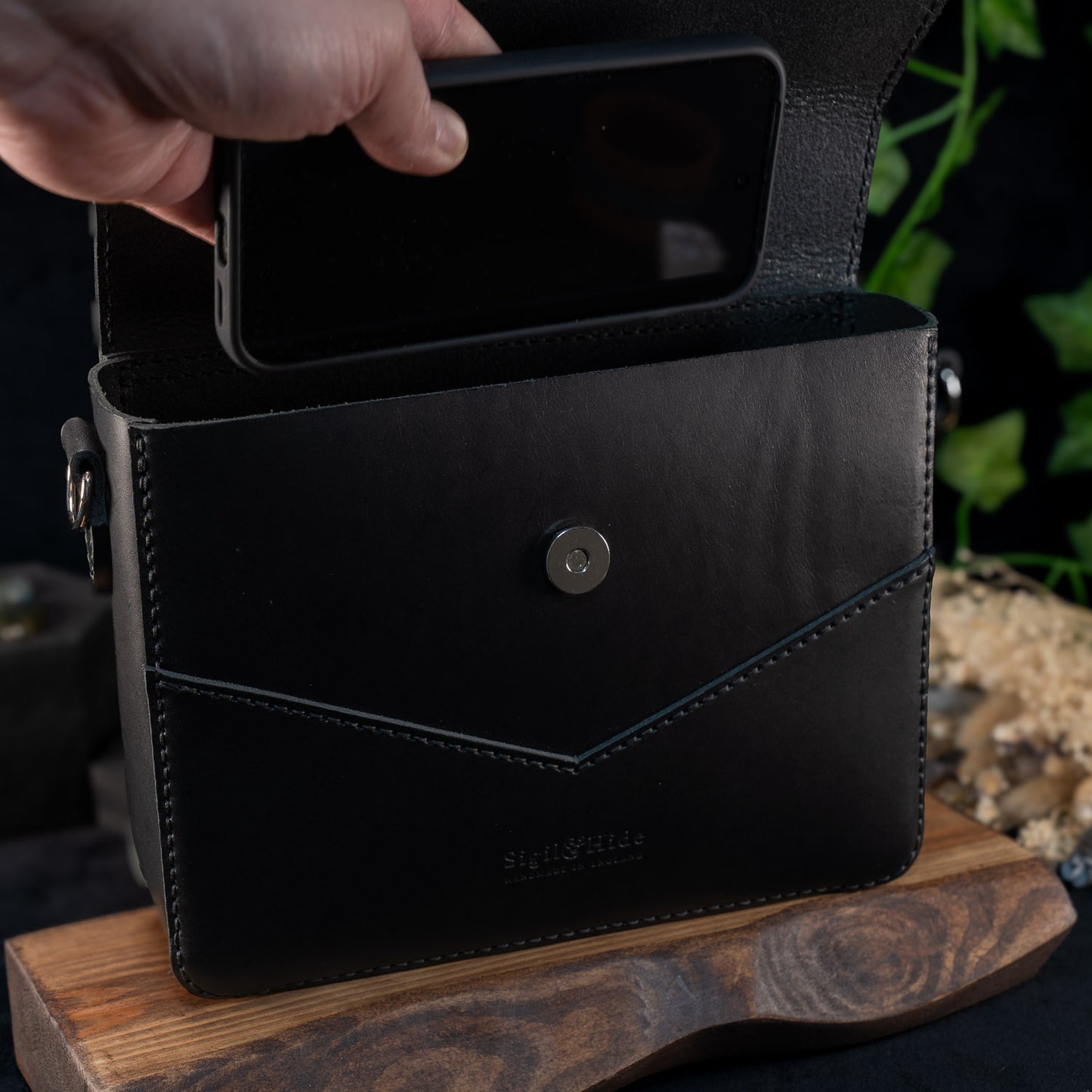 The Liminal Handmade Leather Shoulder Bag