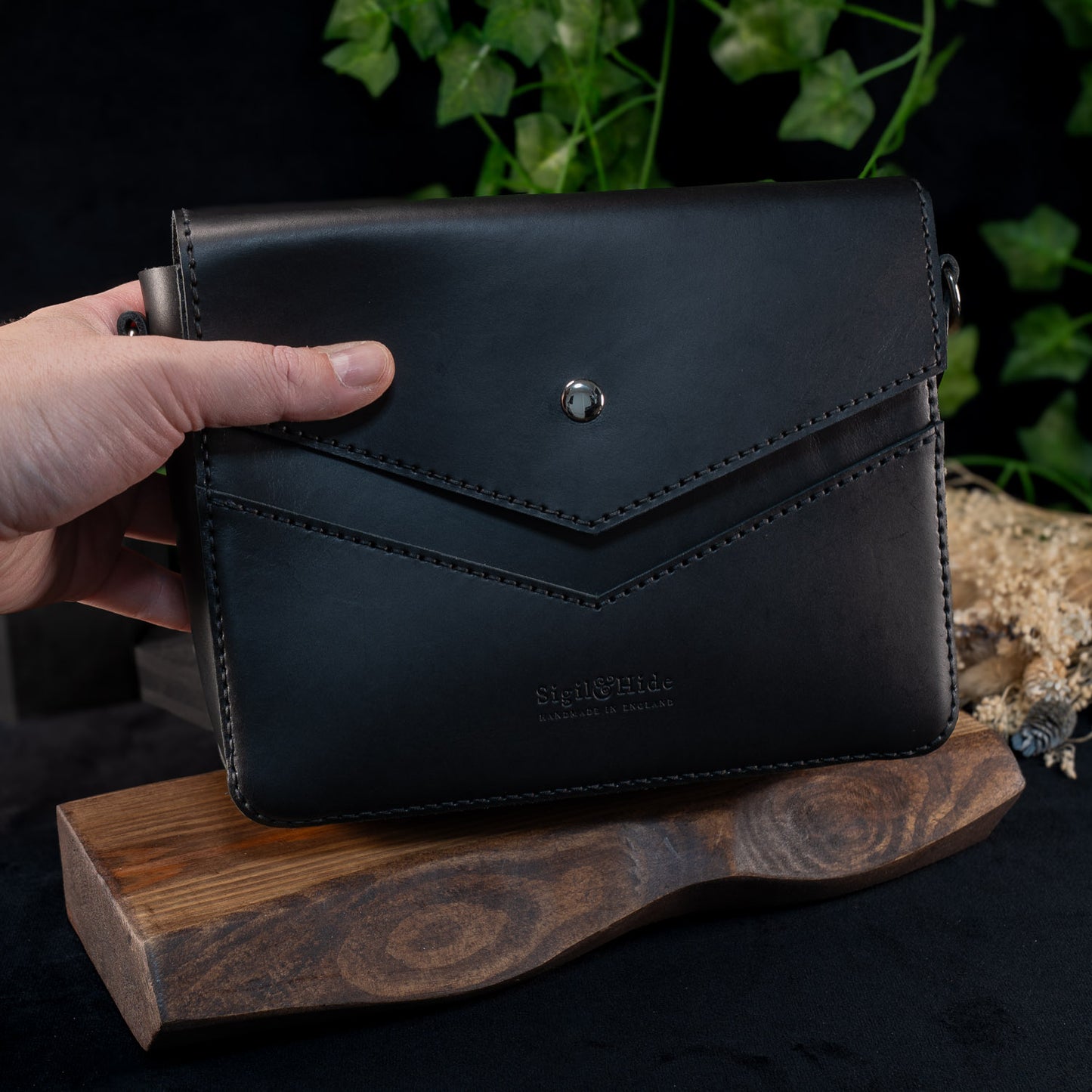 The Liminal Handmade Leather Shoulder Bag