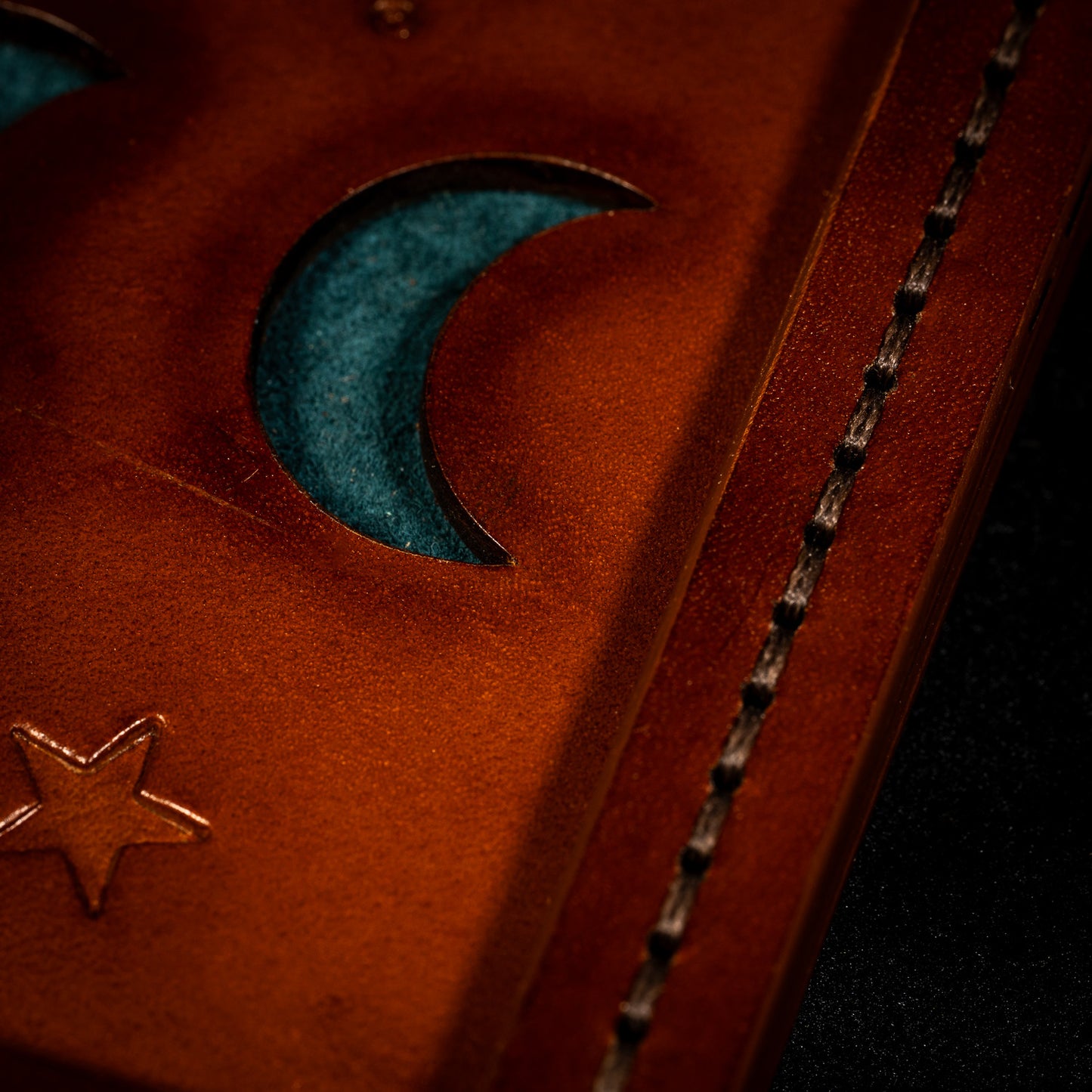Handmade Leather Tarot Deck Stand