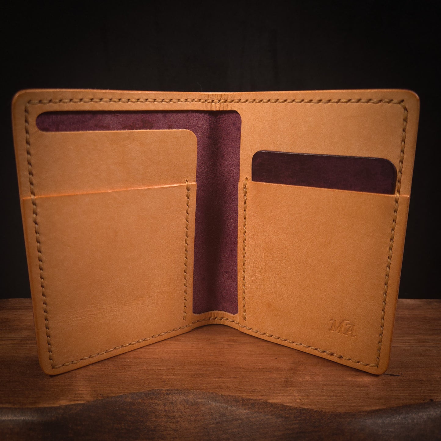 The Bakewell Handmade Leather Wallet