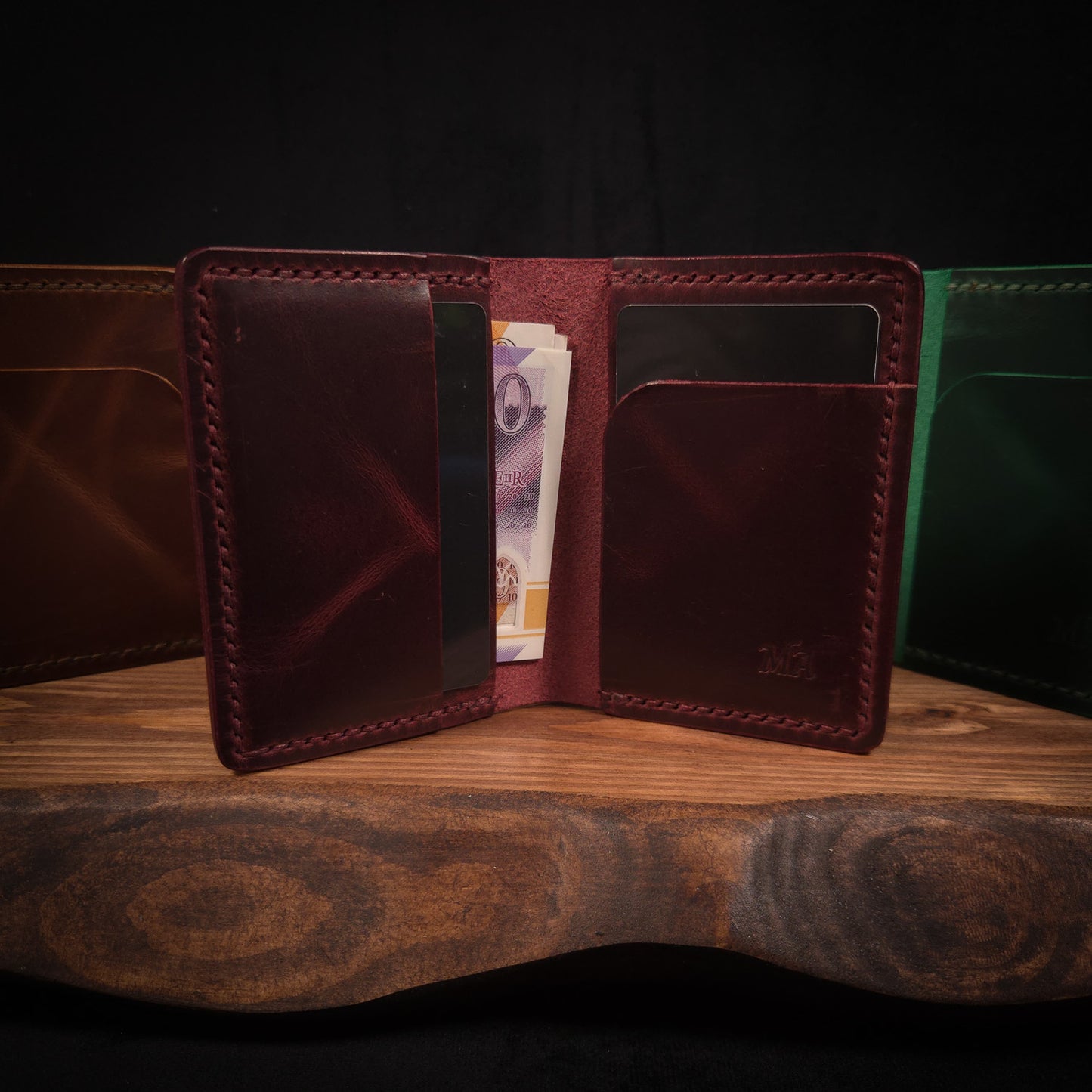 The Buxton Handmade Leather Wallet