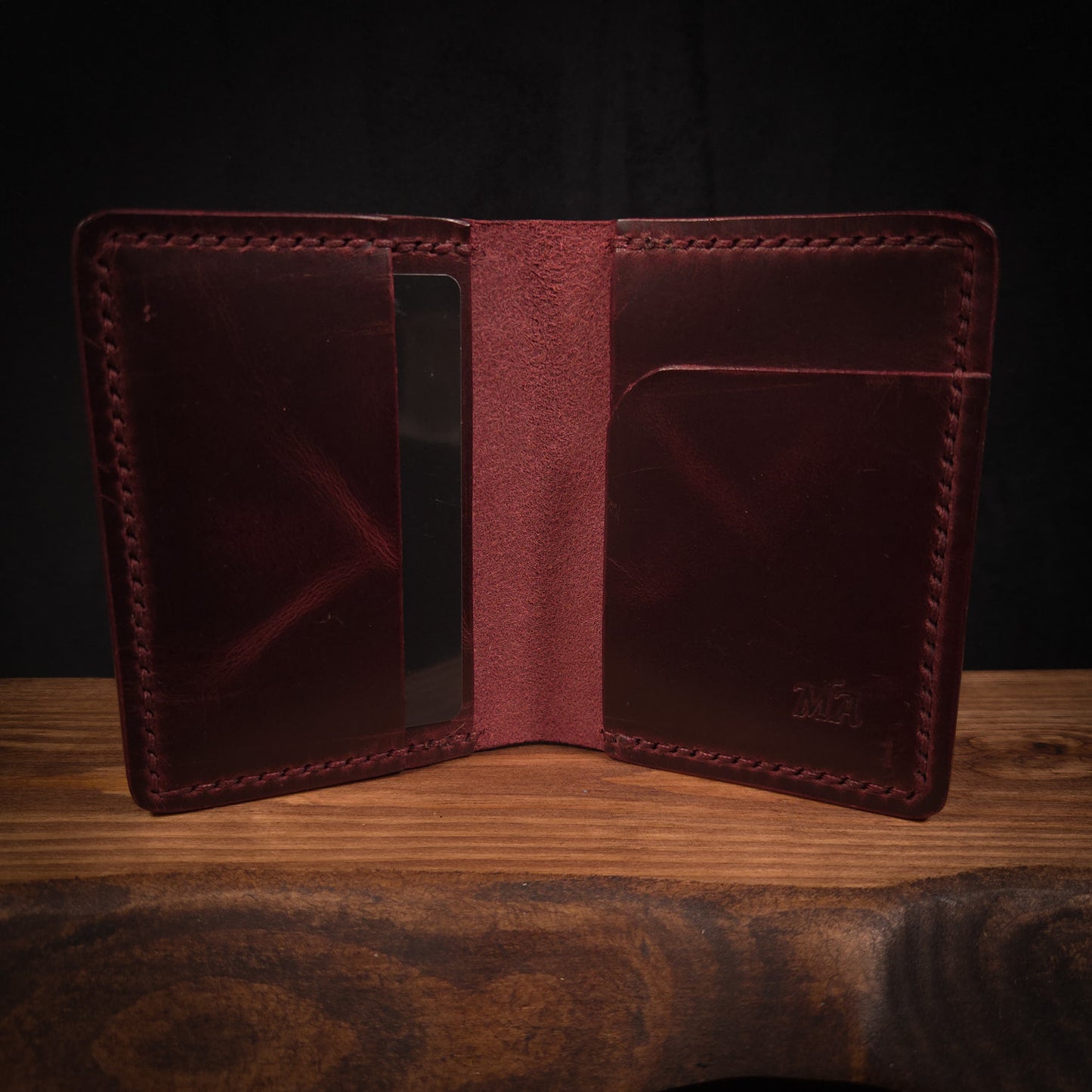 The Buxton Handmade Leather Wallet