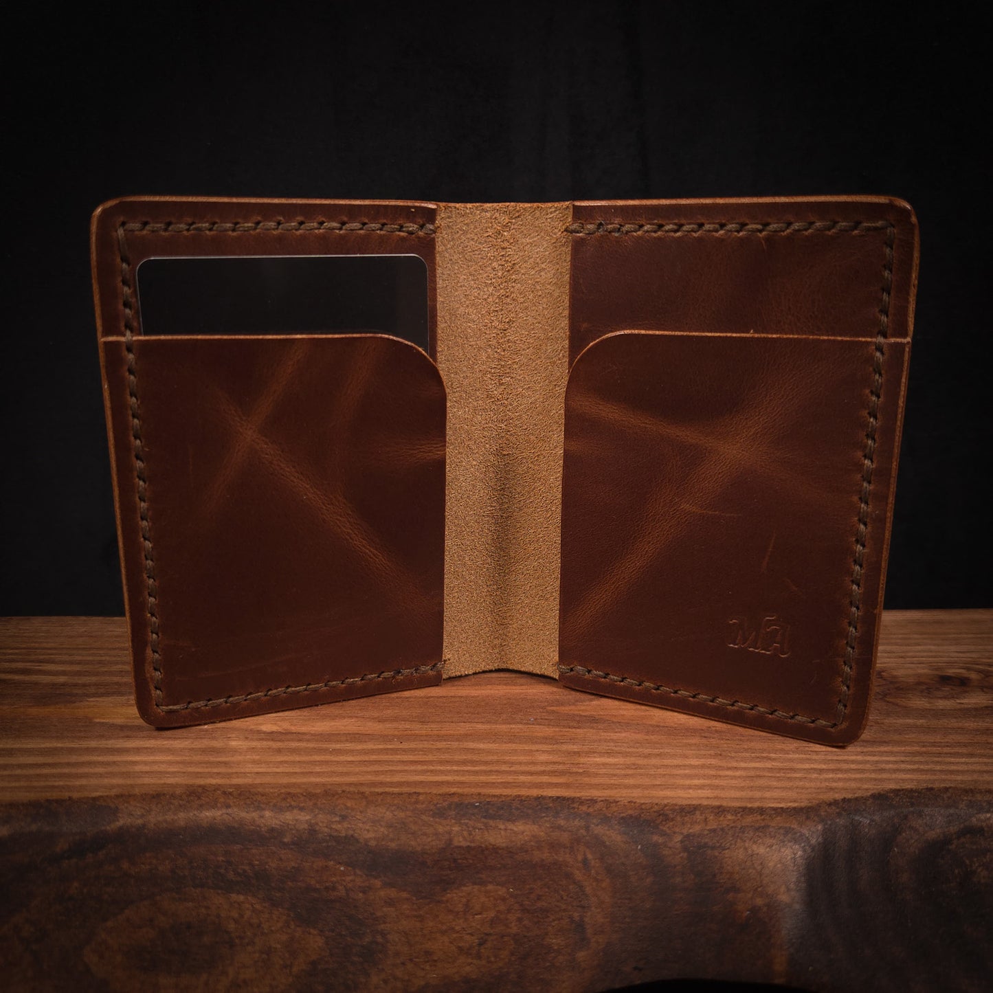 The Buxton Handmade Leather Wallet