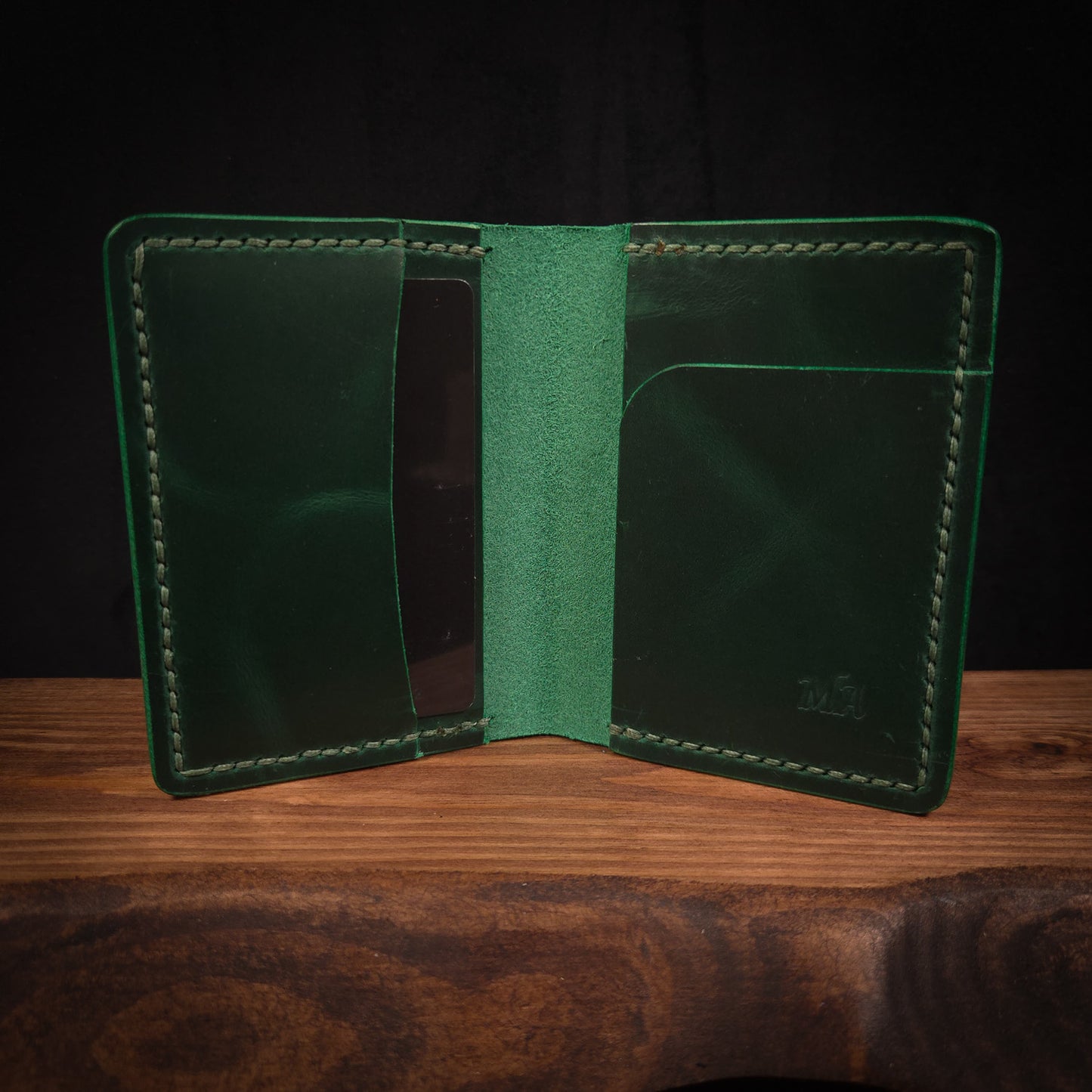 The Buxton Handmade Leather Wallet