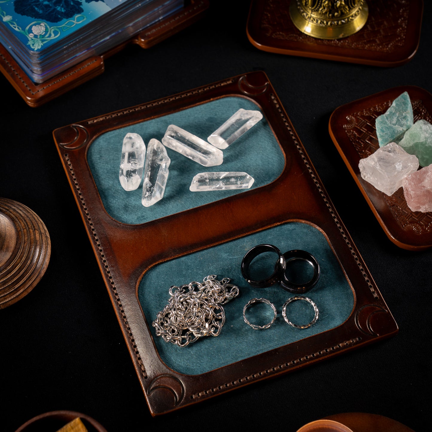 The Hearth Handmade Leather Altar