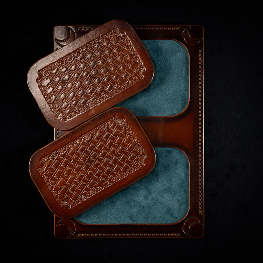 The Hearth Handmade Leather Altar
