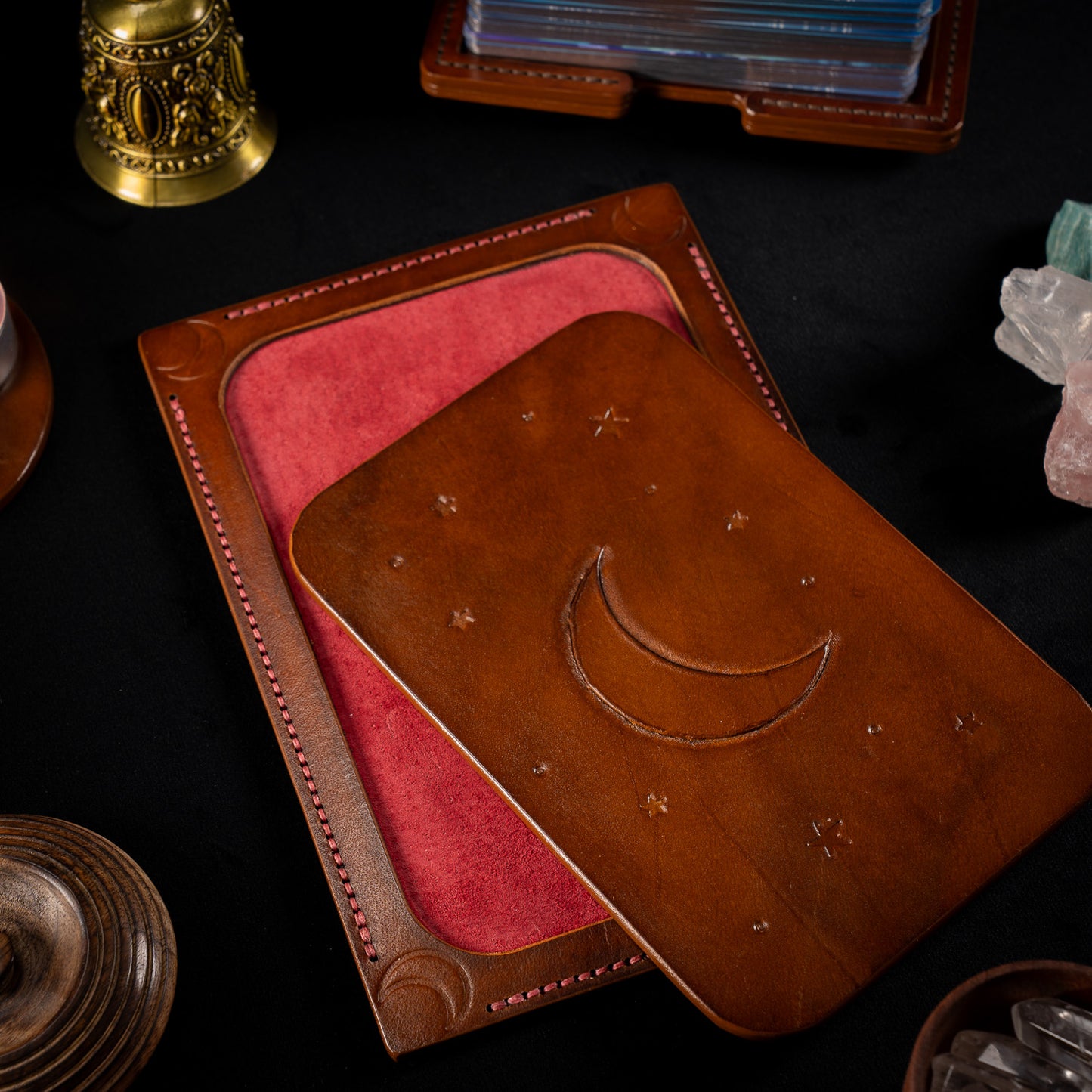 The Reliquary Handmade Leather Altar