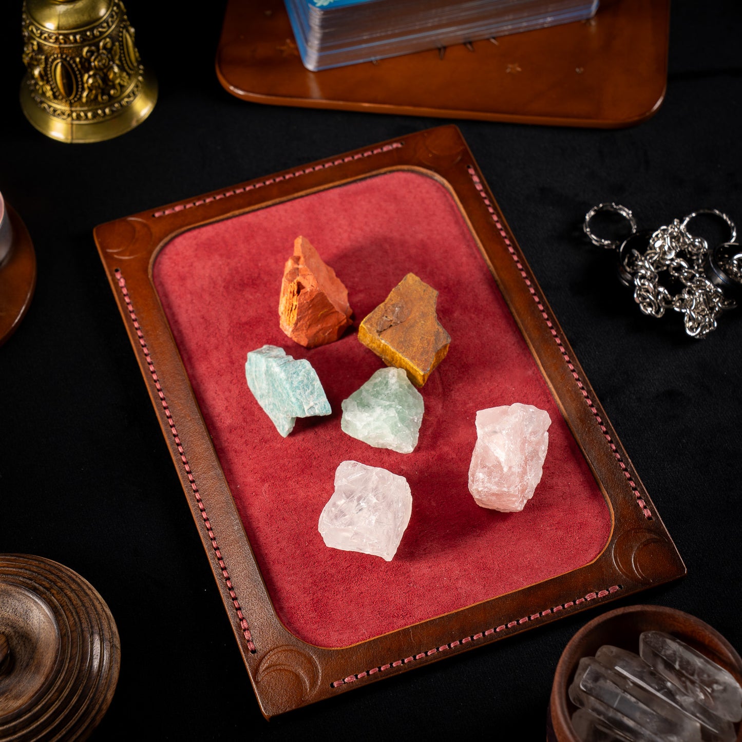 The Reliquary Handmade Leather Altar