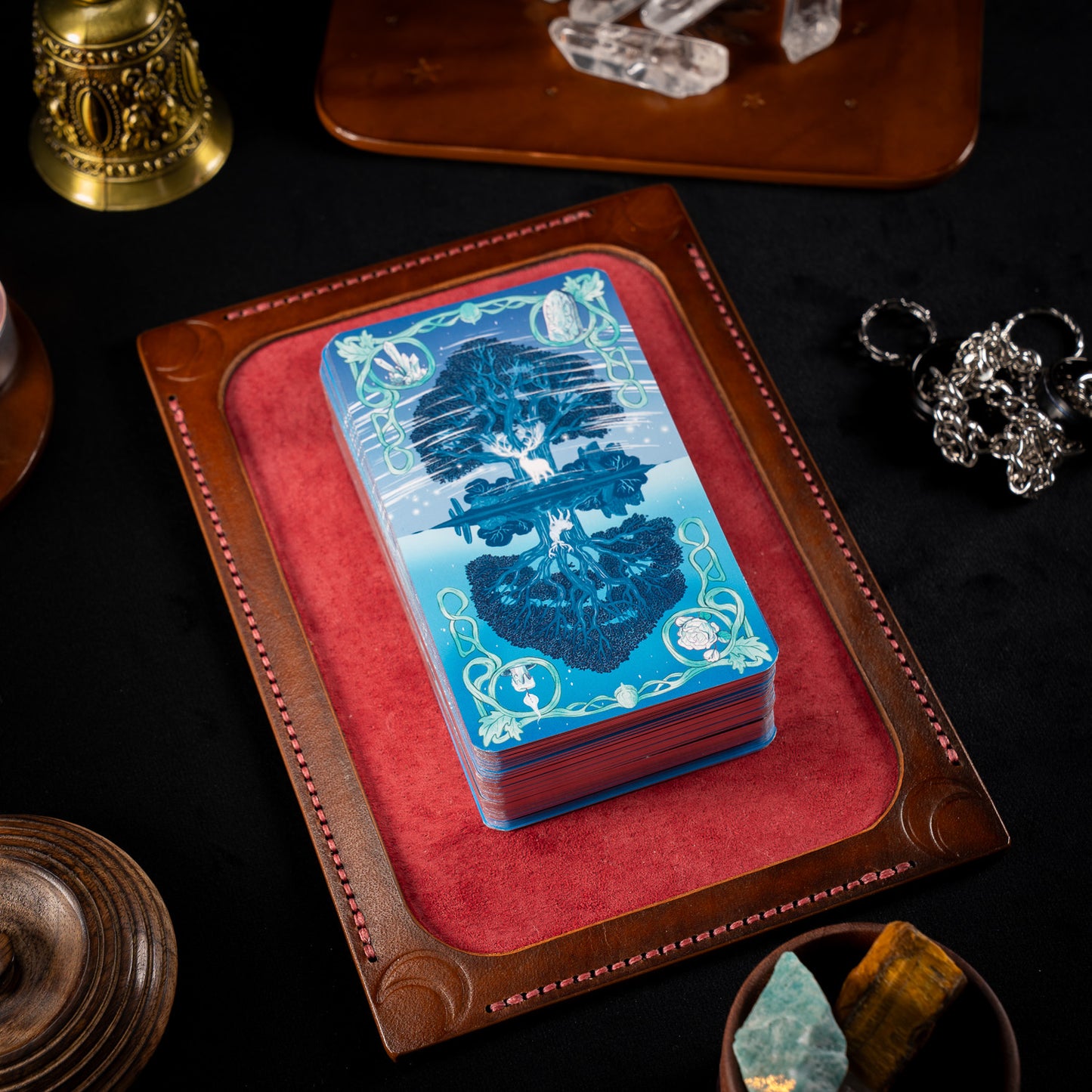 The Reliquary Handmade Leather Altar