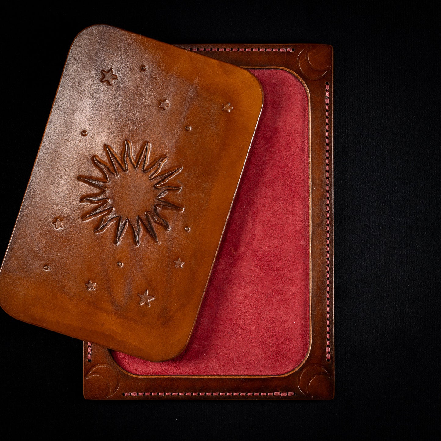 The Reliquary Handmade Leather Altar