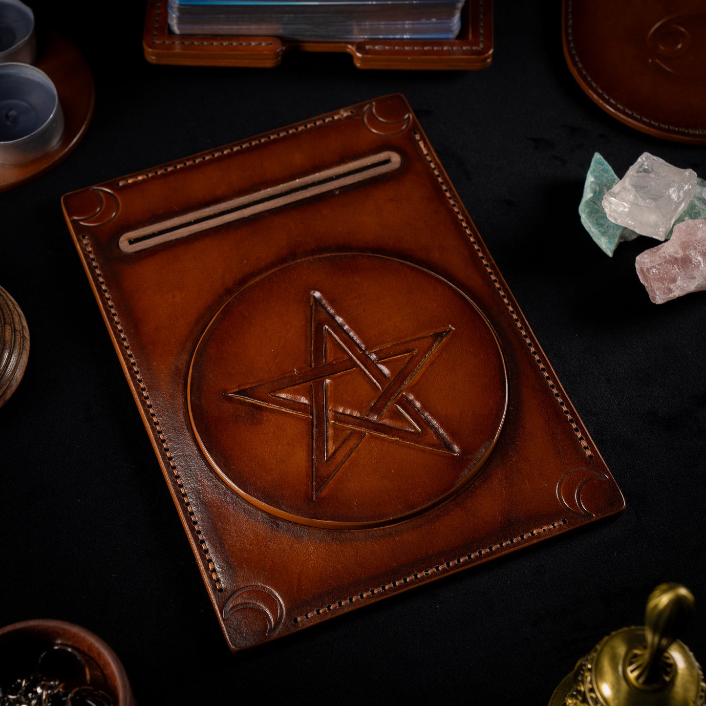 The Sanctum Handmade Leather Altar