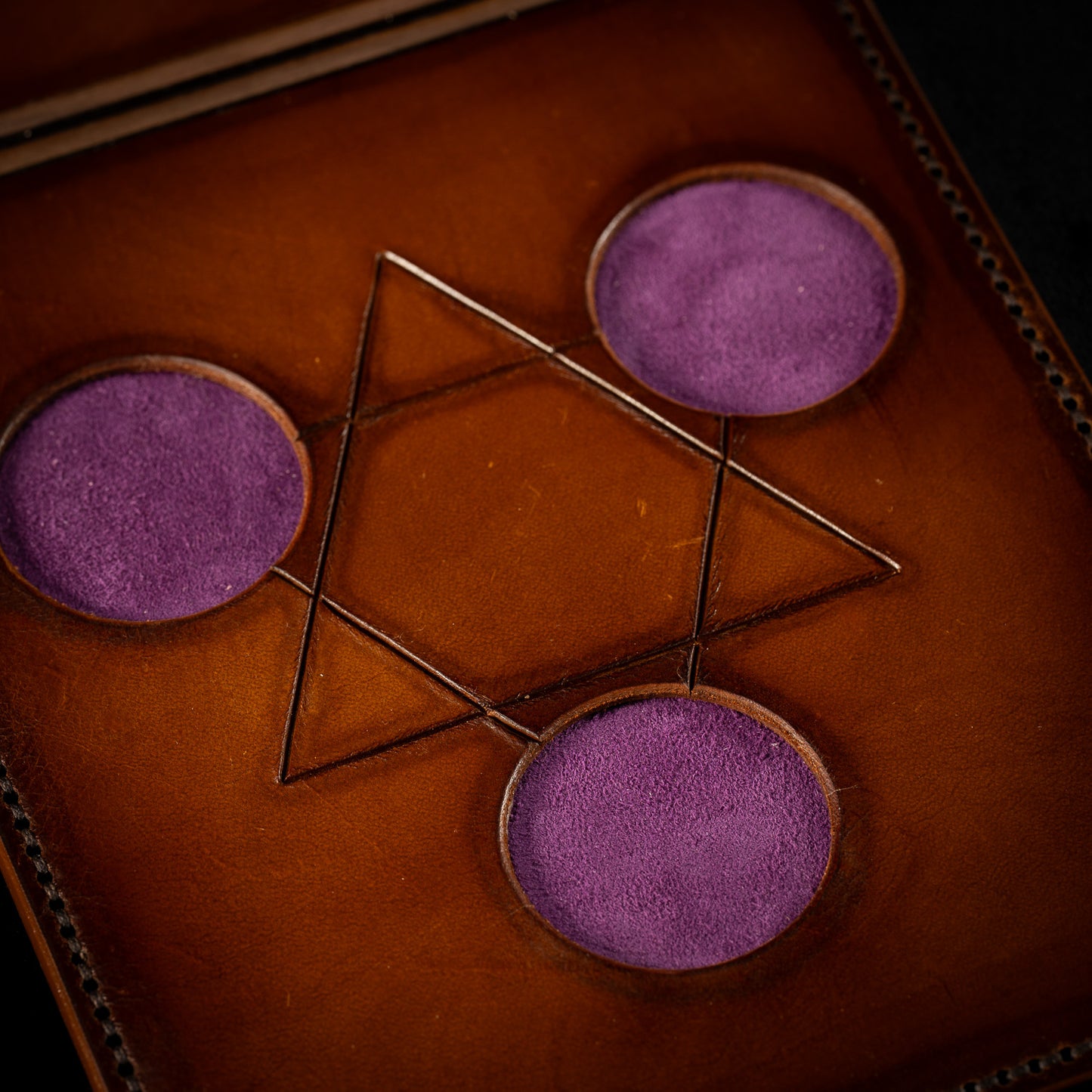 The Vigil Handmade Leather Altar