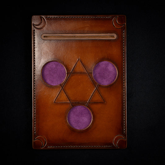 The Vigil Handmade Leather Altar