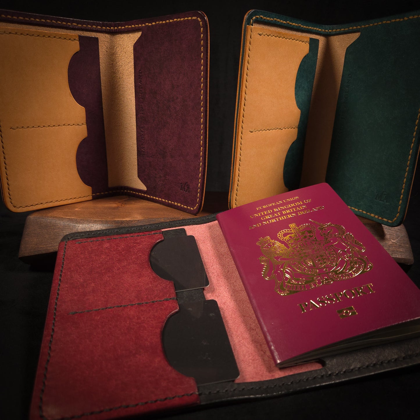 The Hartington Leather Passport Cover