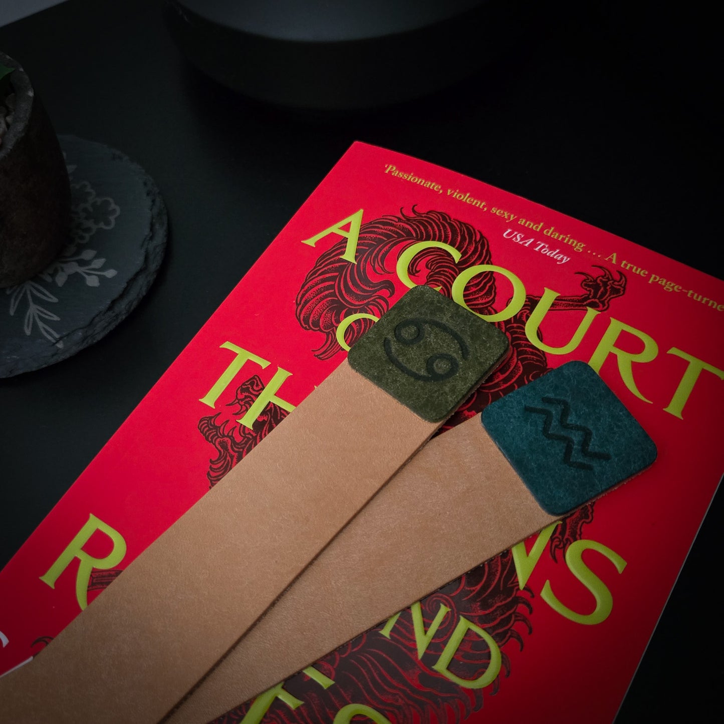 Zodiac Handmade Bookmark